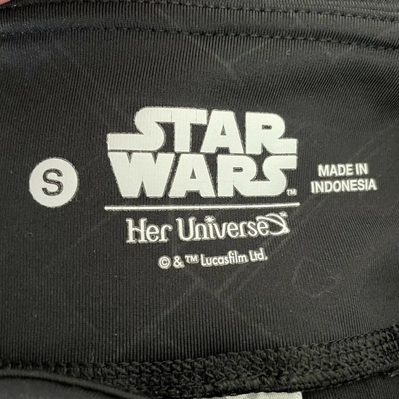 Star Wars Her Universe Use The Force Black Leggings XS - Picture 4 of 4